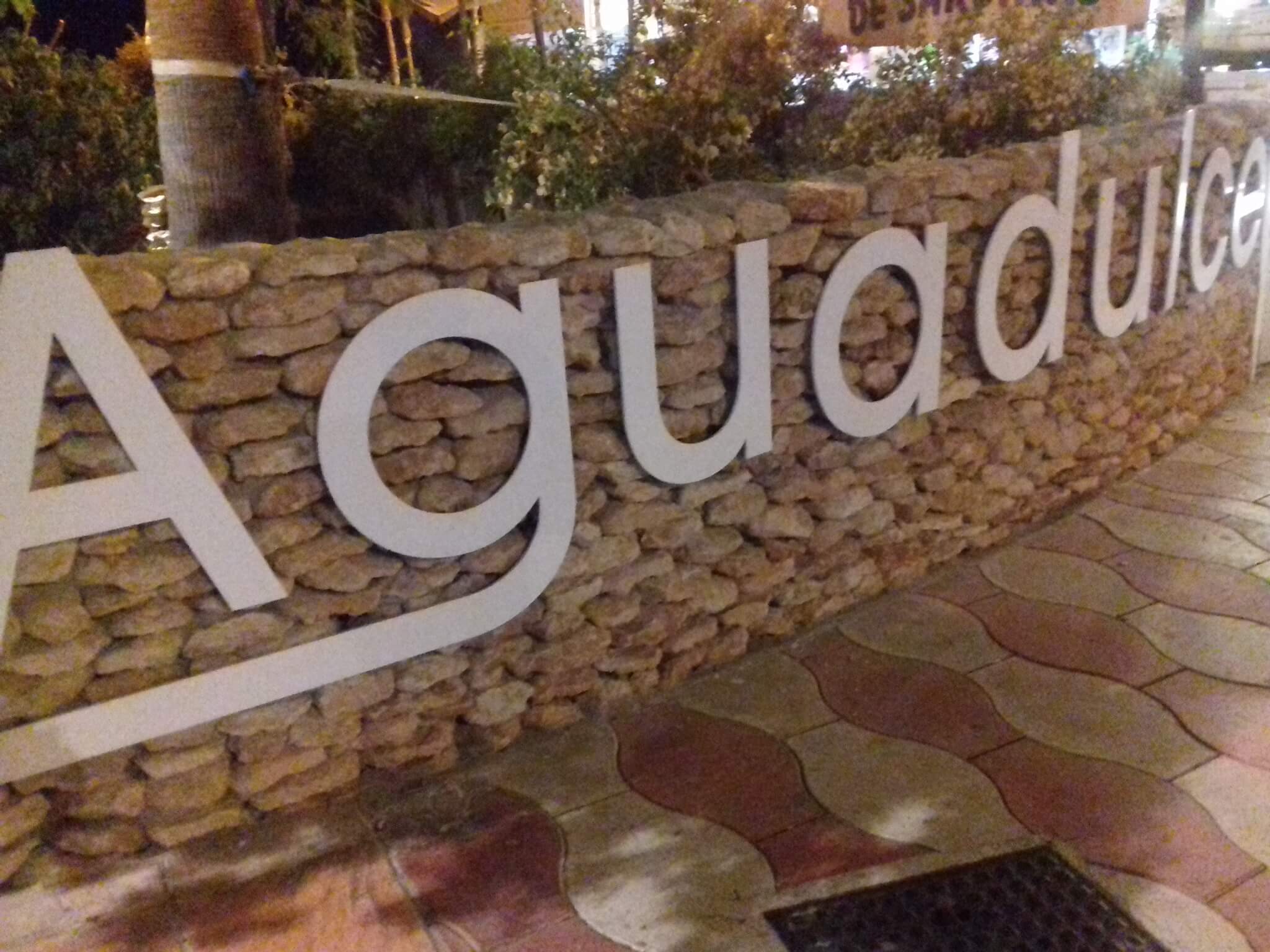 signboard Aguadulce yacht port