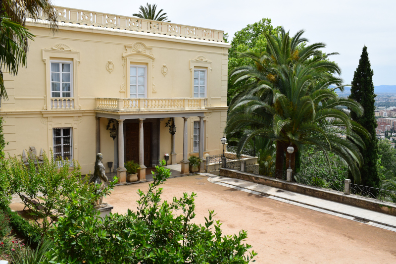 Испания Гранада Город парк Кармен