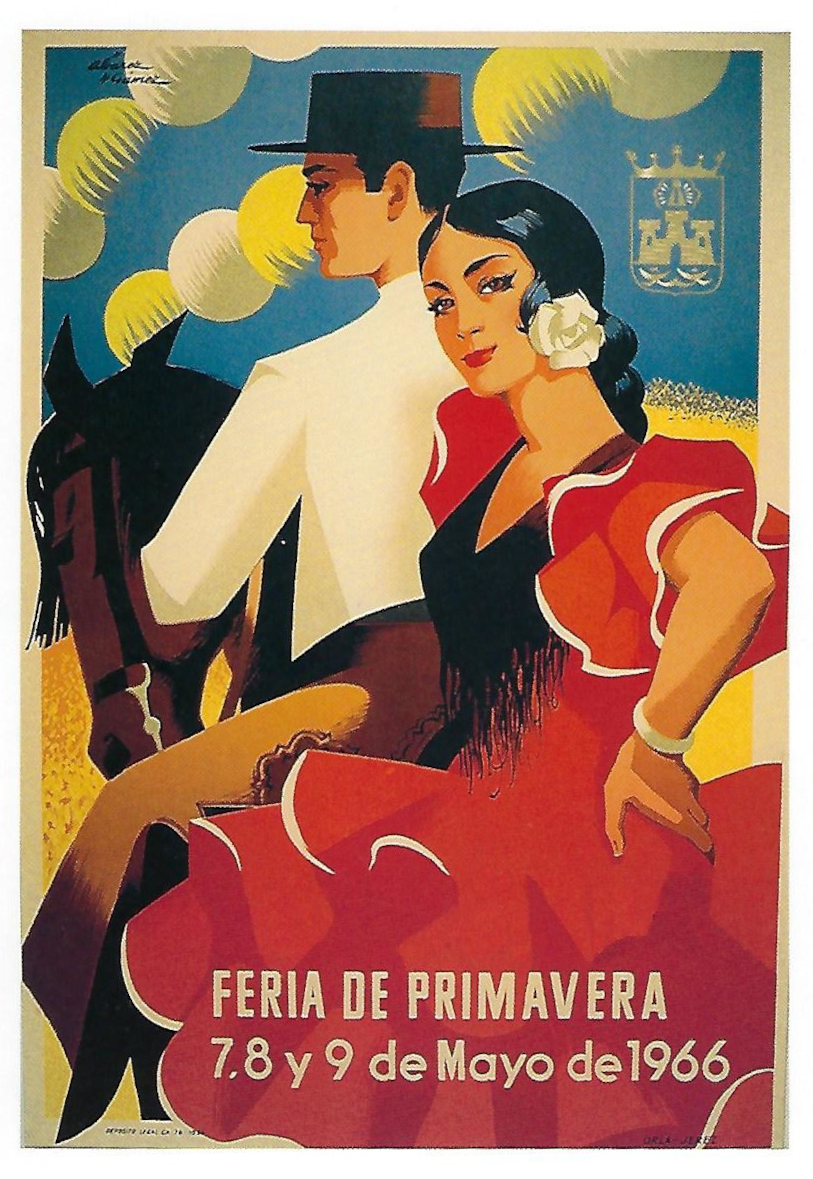 Испания Севилья, ярмарка в апреле 1966 г.